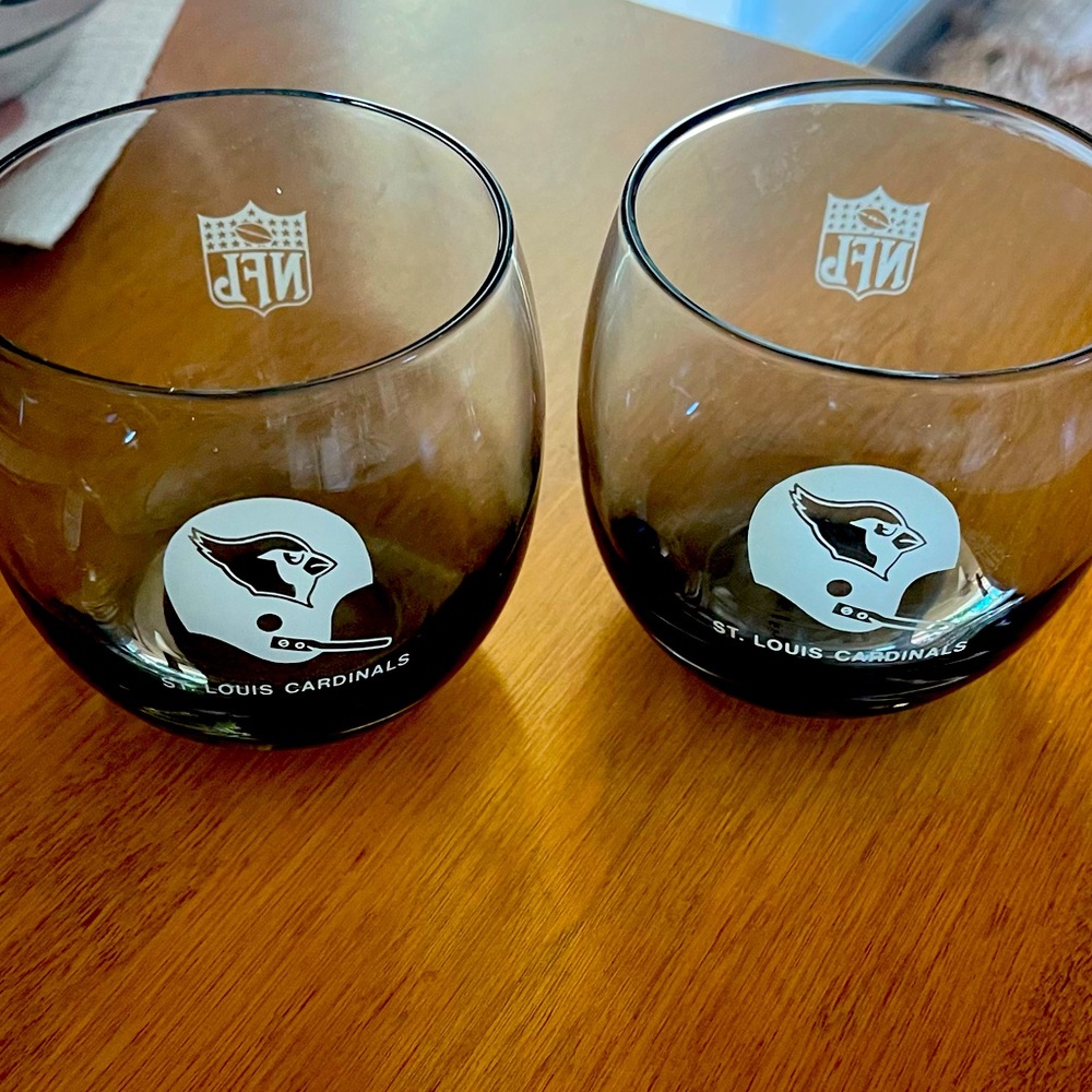 St.Louis Cardinals  lowball whiskey glasses
